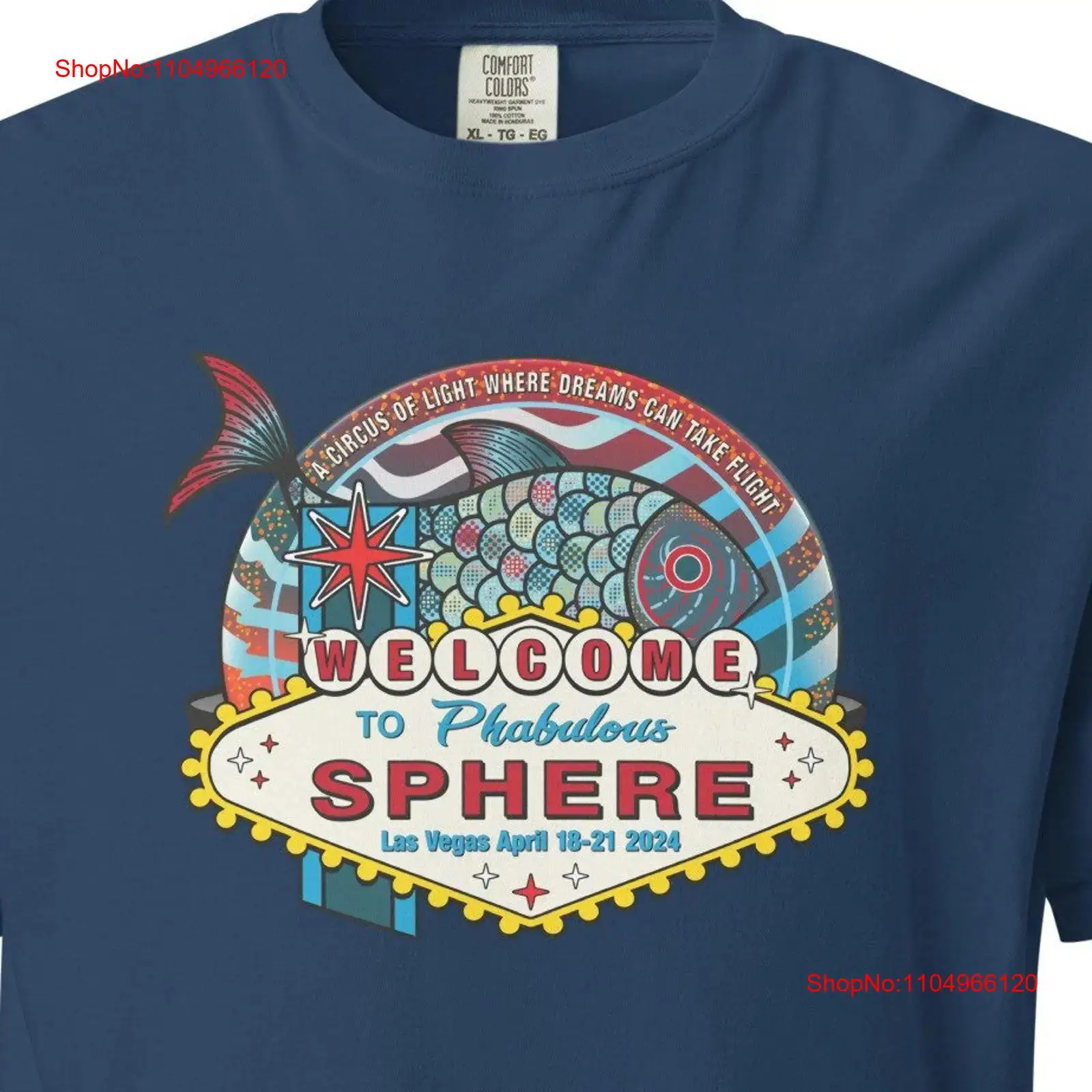 Vintage Vegas Fashion - Phish inspired Sphere Las Vegas run