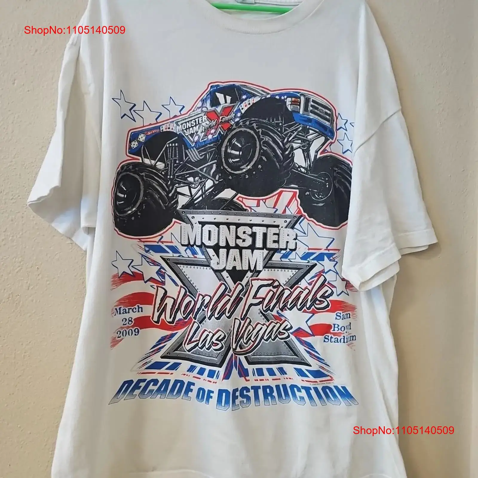 Vintage Vegas Fashion - Monster Jam World Finals T Shirt