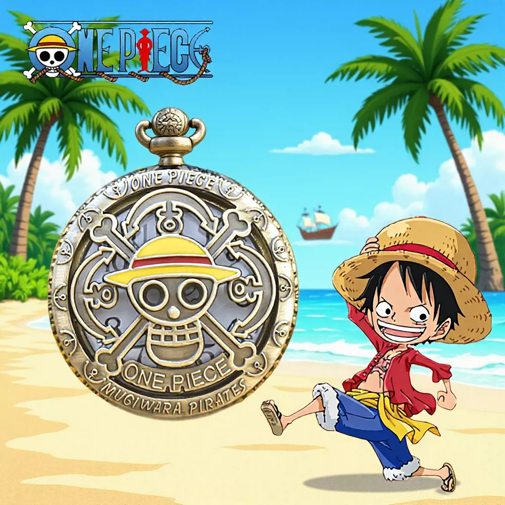 Vintage Fashion Tv - New Cartoon One Piece Pocket Watch