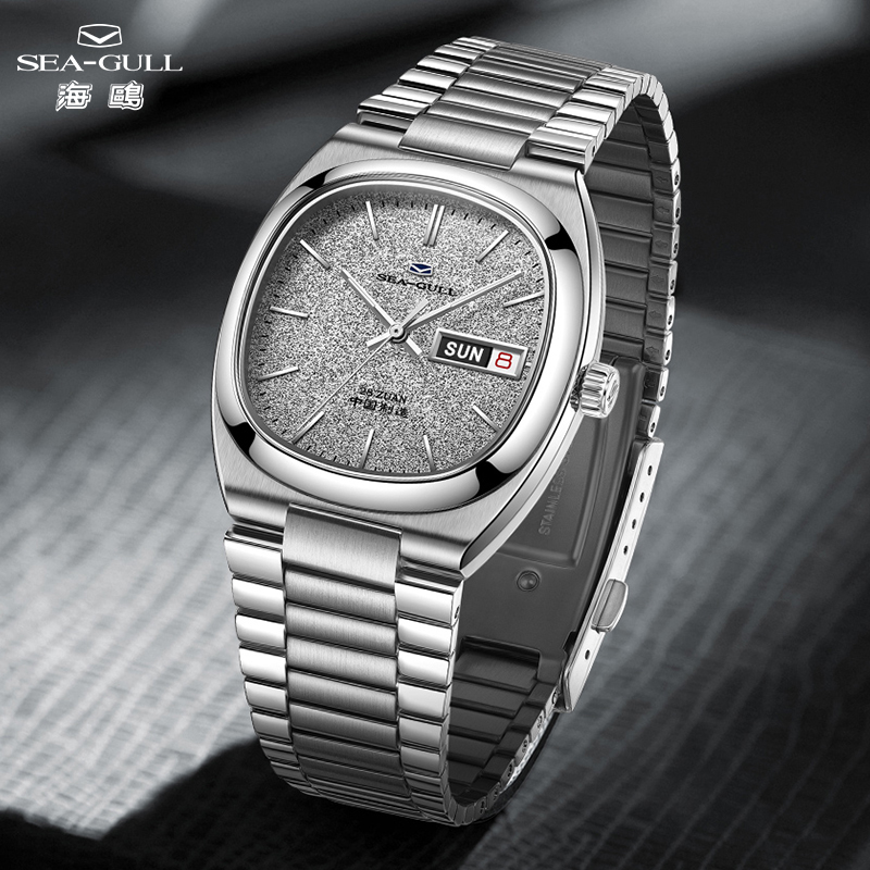 Vintage Fashion Tv - Seagull Vintage TV 36mm Mechanical Men's