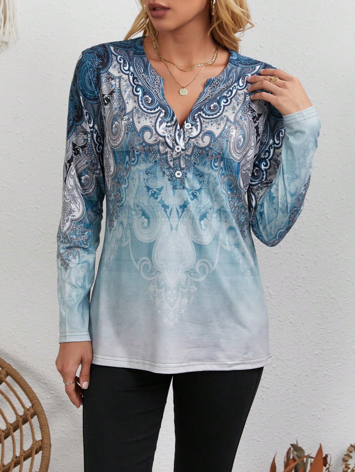 Women's Ethnic-Style Top: Vint - огляд і ціна Usa Vintage Fashion