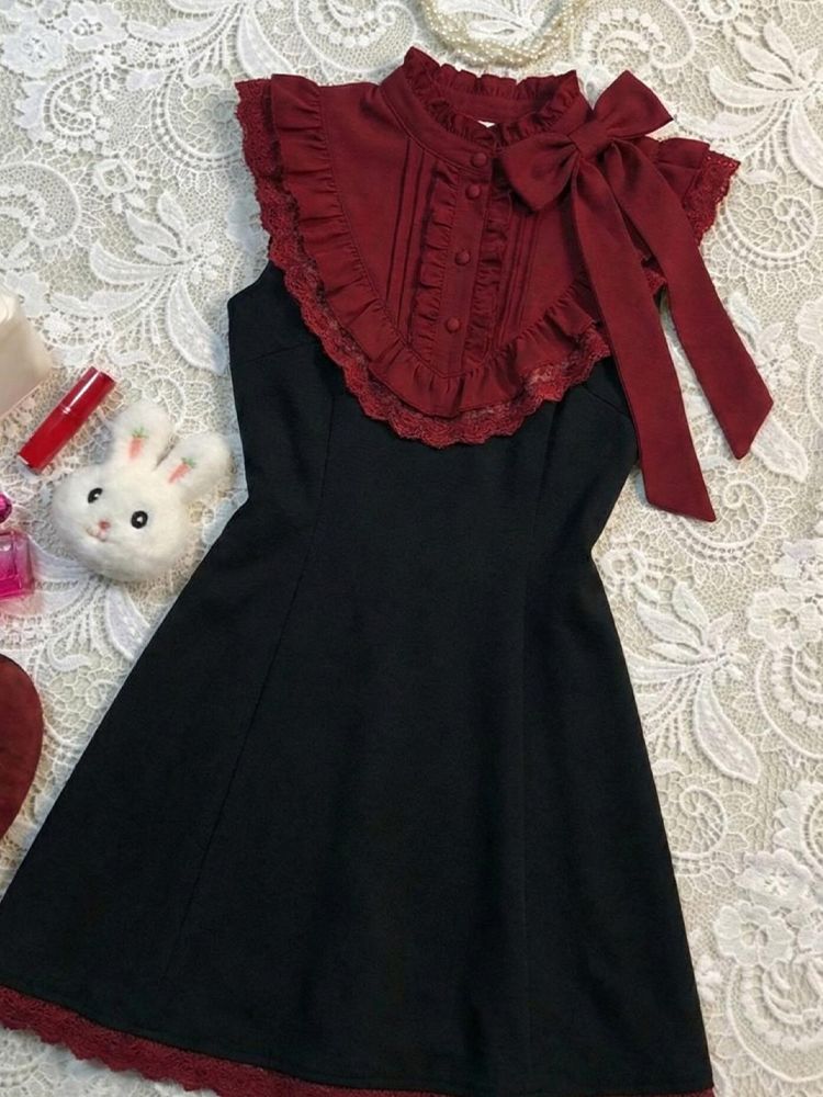 Sweet Dresses Sleeveless Y2k 9 - огляд і ціна Turtleneck Knit 90S