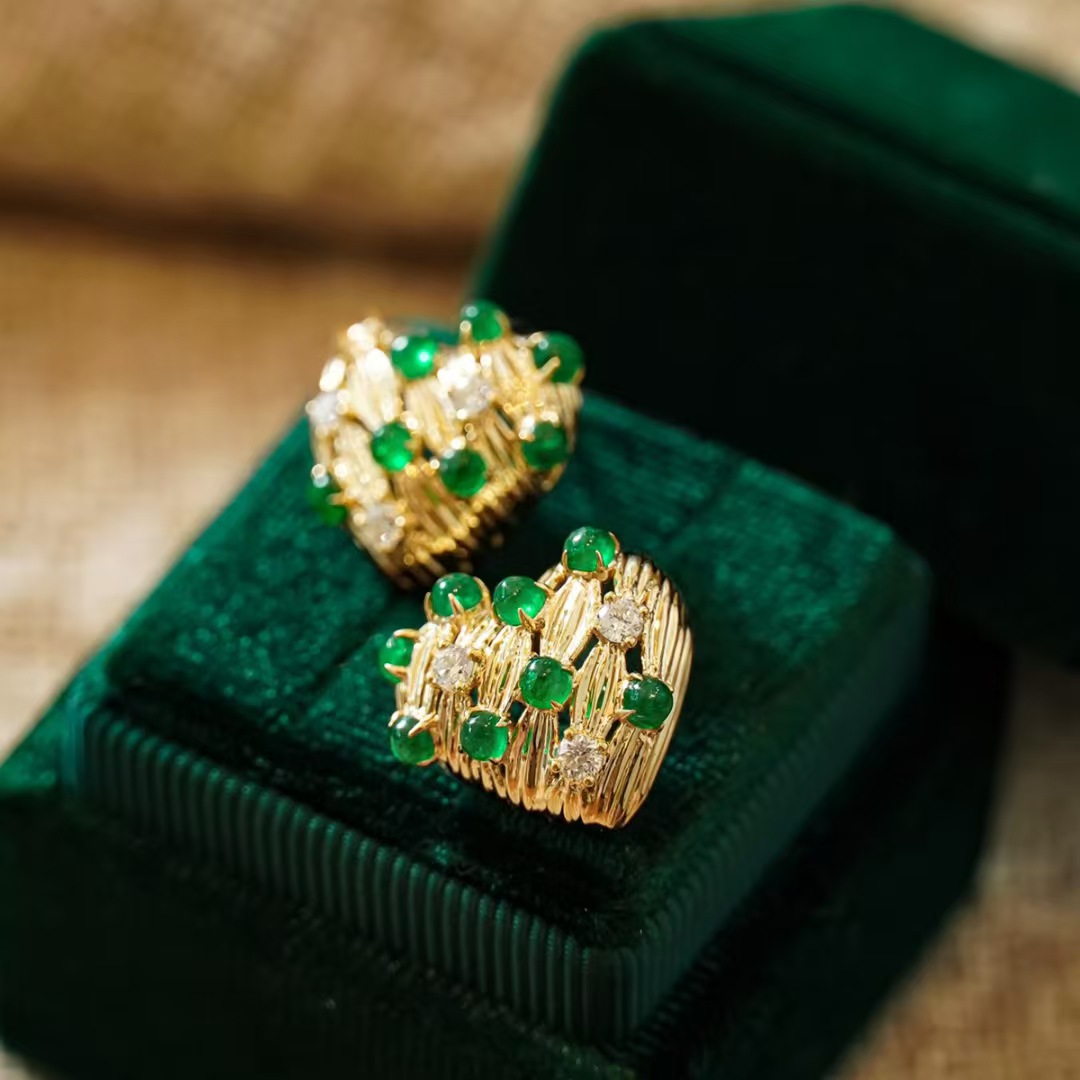 Retro14K Gold Filled Emerald D - огляд і ціна Vintage Victorian Fashion