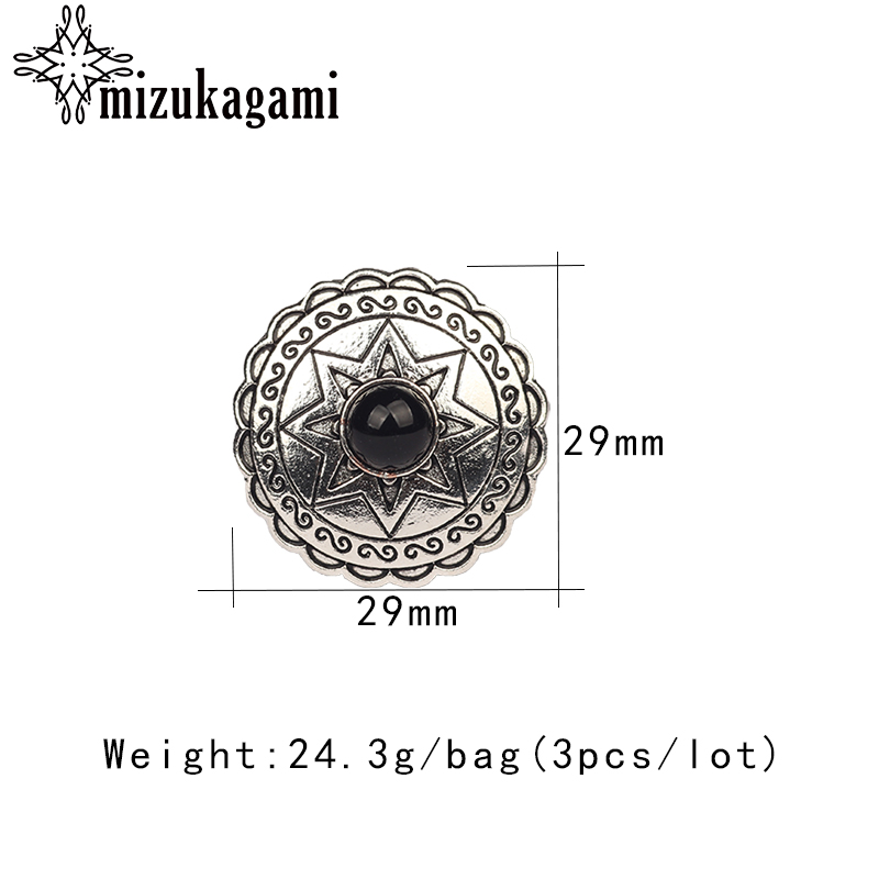 29mm 3pcs/lot Zinc Alloy Butto - огляд і ціна Vintage Fashion Finds
