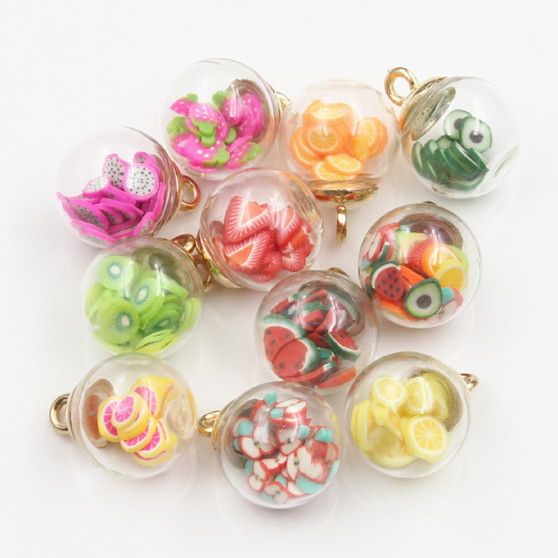 10pcs Charms Fruit Dried Flowe - огляд і ціна Vintage Fashion Finds