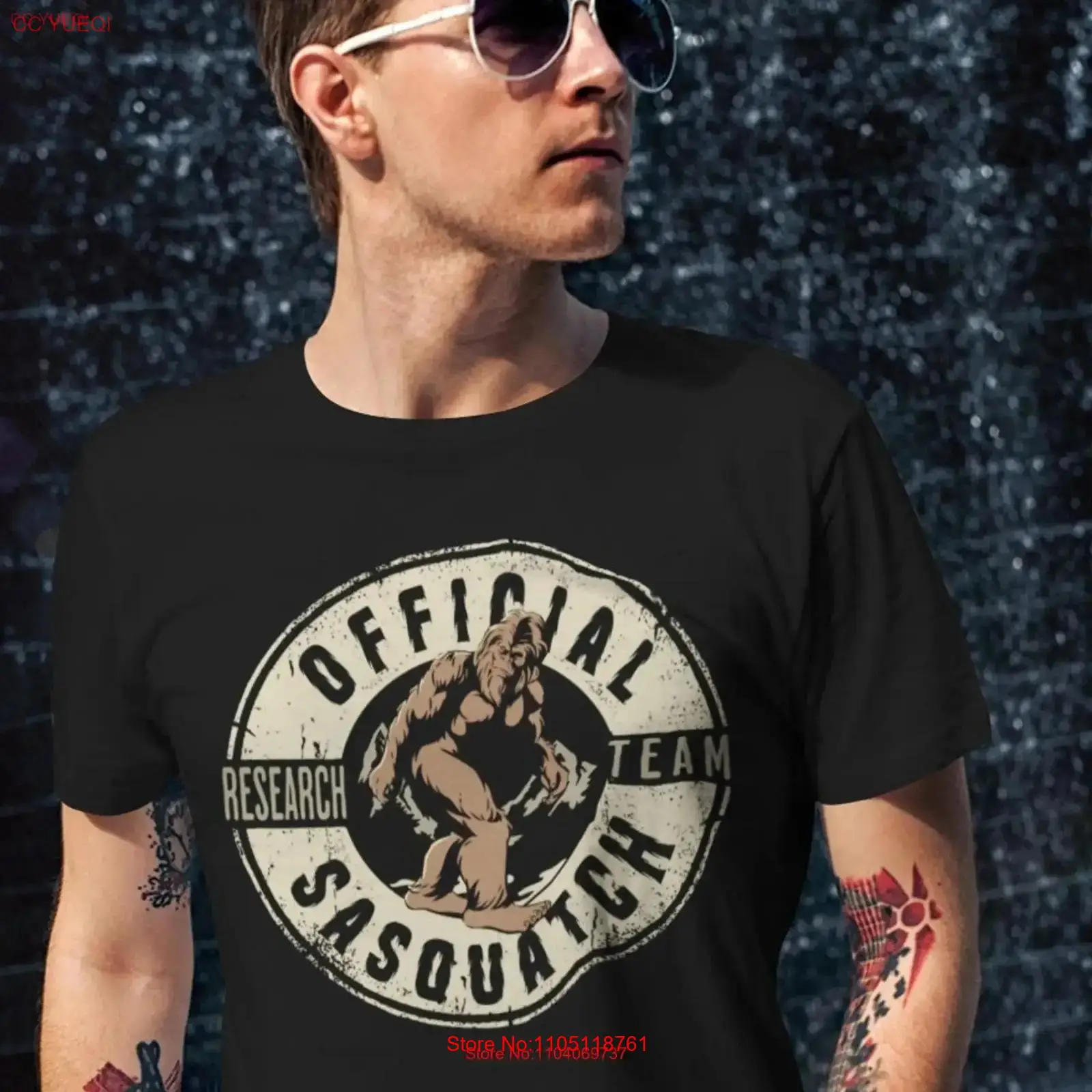 Men's Bigfoot T Shirt Sasquatc - огляд і ціна Vintage Fashion Research