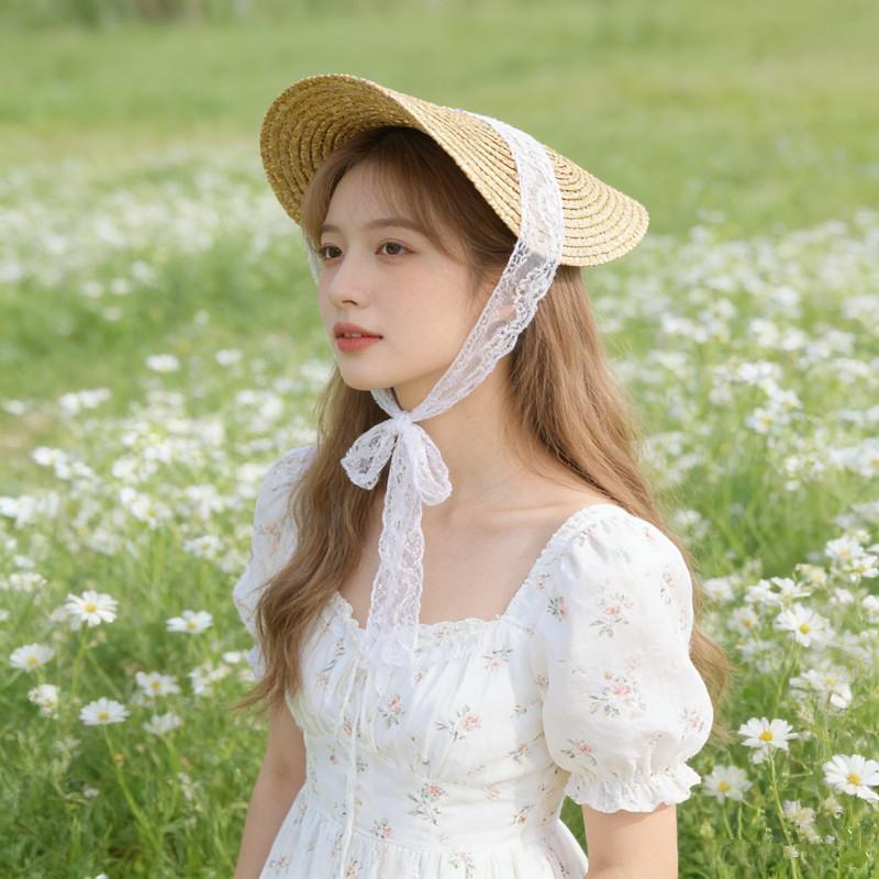 Sweet Victorian Lace Straw Sun - огляд і ціна Vintage Victorian Fashion