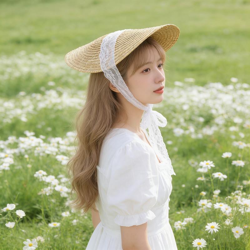Sweet Victorian Lace Straw Sun - огляд і ціна Vintage Victorian Fashion