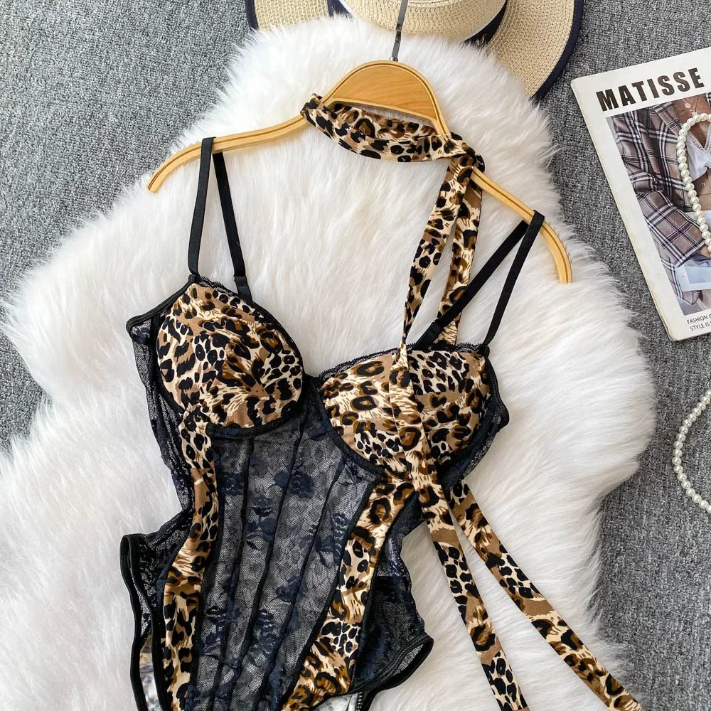 Women Hotsweet V-neck Leopard  - огляд і ціна Usa Vintage Fashion
