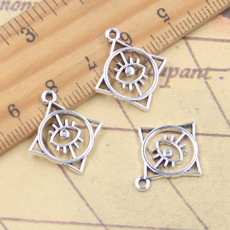 20pcs Charms Square Round Eye  - огляд і ціна Vintage Fashion Finds
