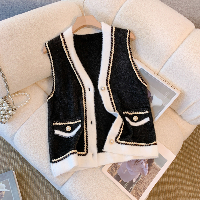 Black Warm 3 Piece Sets Womens - огляд і ціна Turtleneck Knit 90S