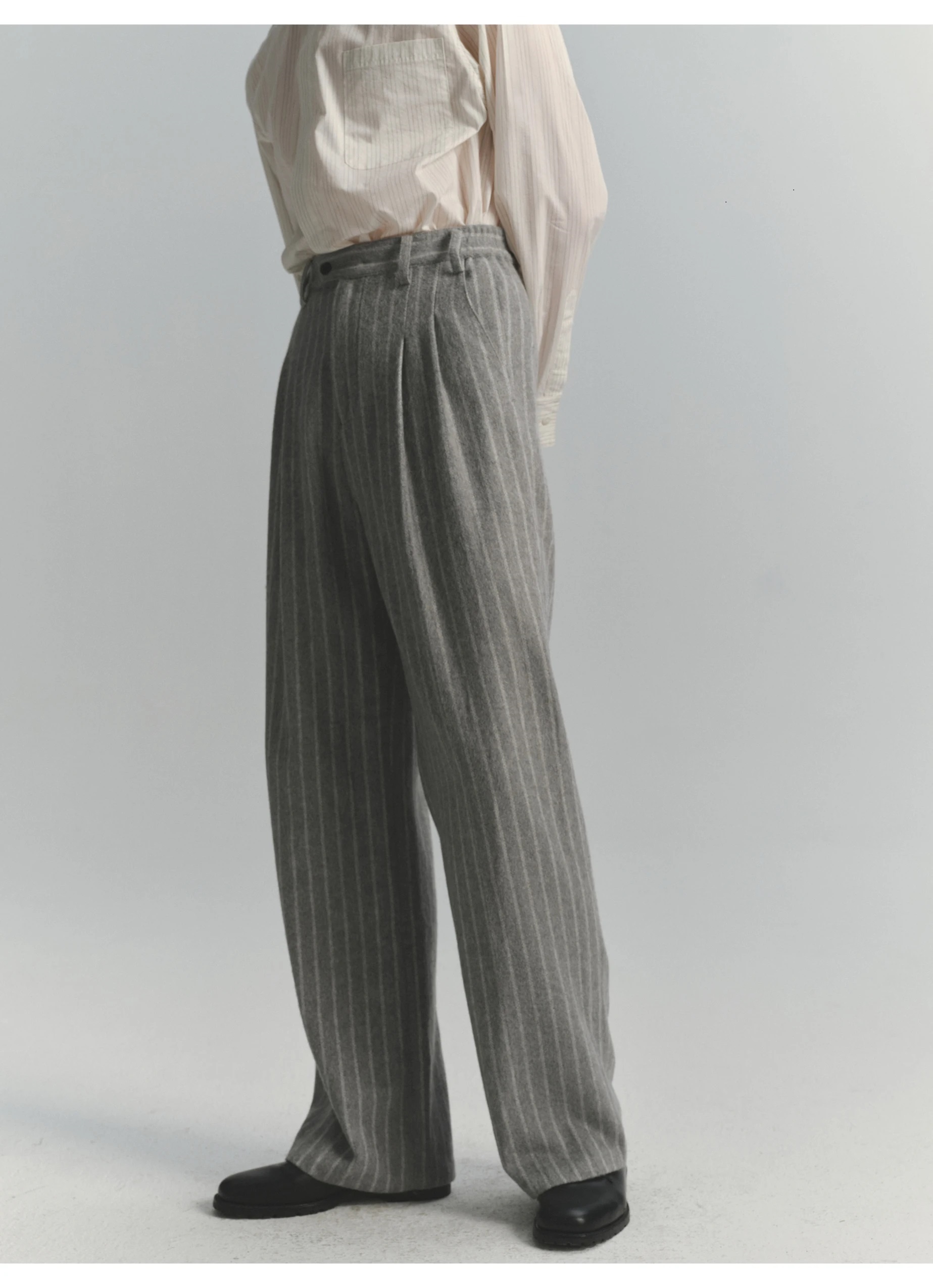 Men's Striped Pants High-Stree - огляд і ціна Vintage Fashion Old Money