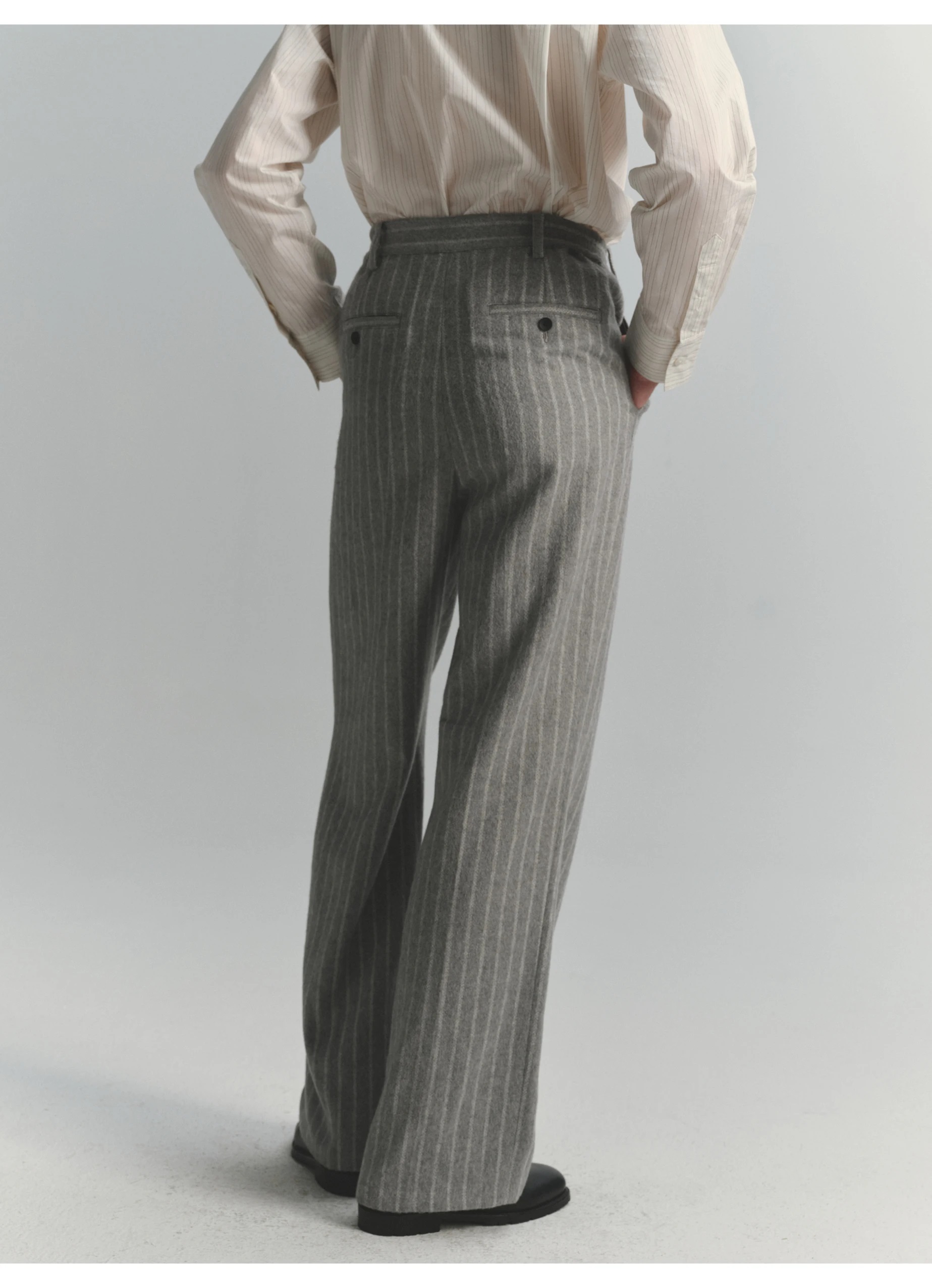 Men's Striped Pants High-Stree - огляд і ціна Vintage Fashion Old Money