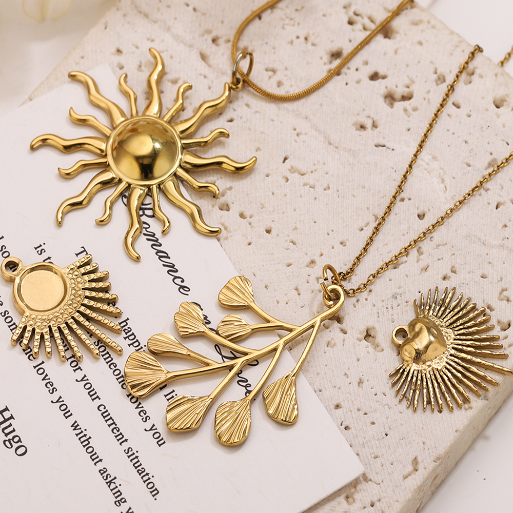 5pcs Stainless Steel Flower Ch - огляд і ціна Vintage Fashion Earrings