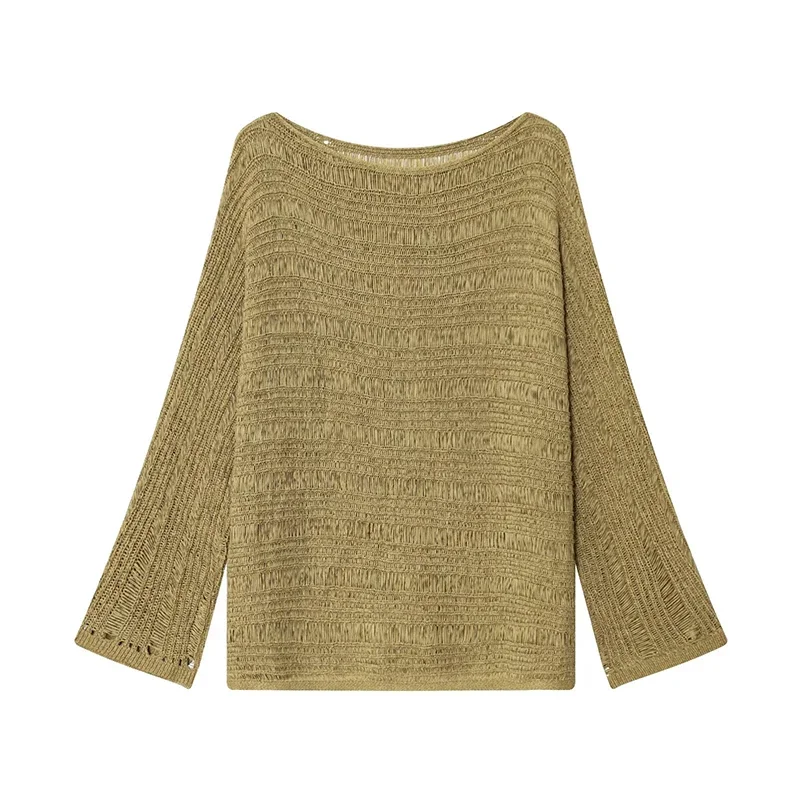 Vintage Boat Neck Knit Sweater - огляд і ціна Usa Vintage Fashion