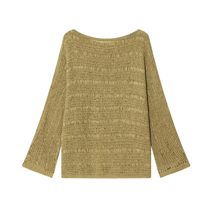 Vintage Boat Neck Knit Sweater - огляд і ціна Usa Vintage Fashion