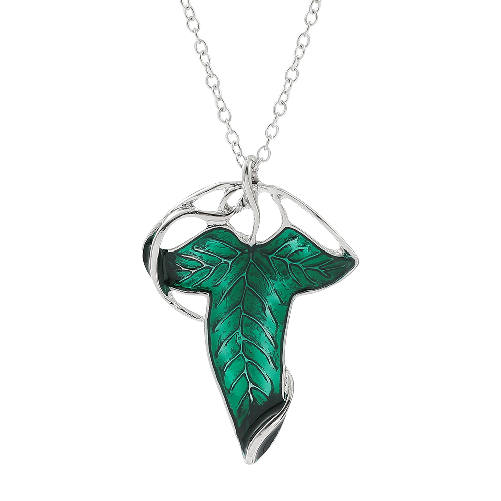 Vintage Green Leaf Pendant Nec - огляд і ціна Vintage Fashion Tv