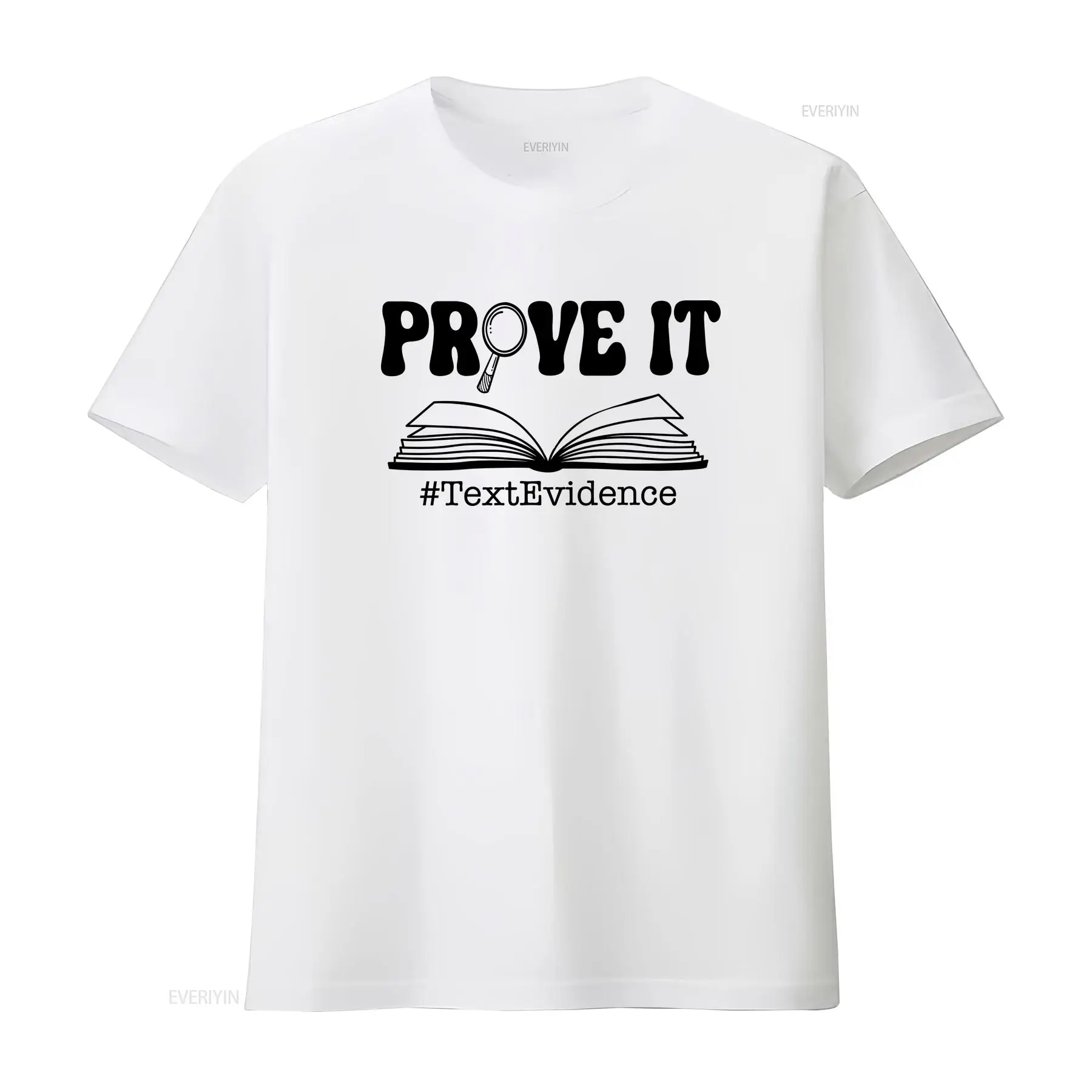 Prove it Text Evidence T Shirt - огляд і ціна Vintage Fashion Research