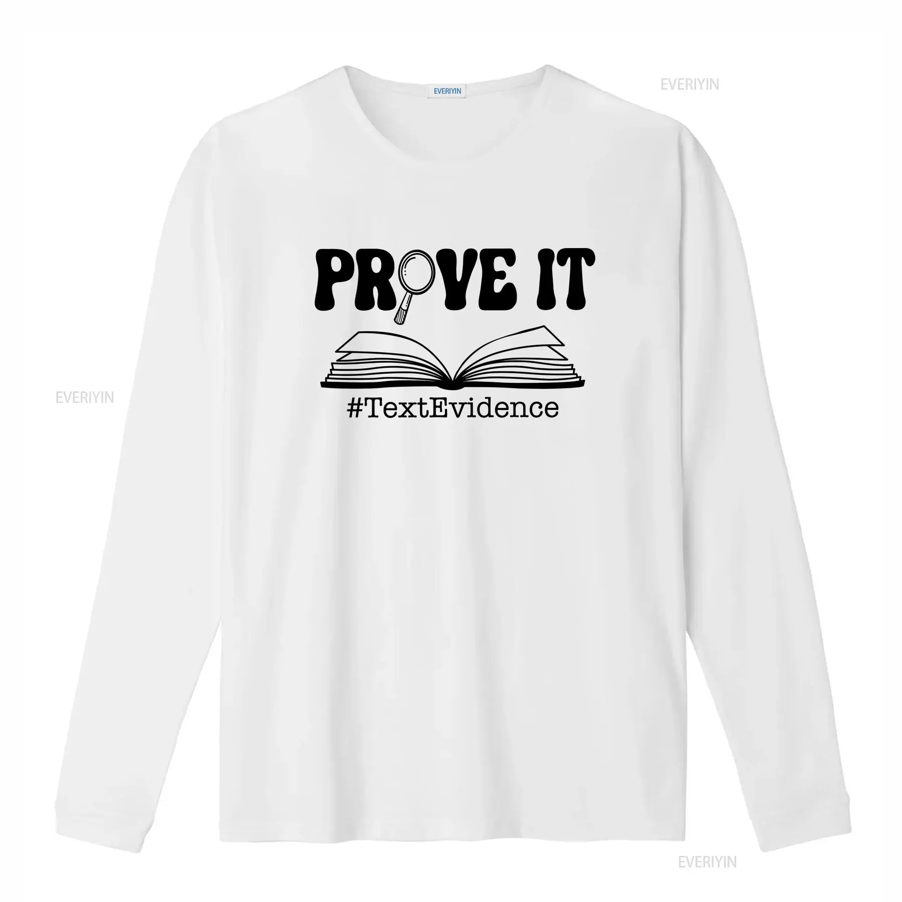 Prove it Text Evidence T Shirt - огляд і ціна Vintage Fashion Research