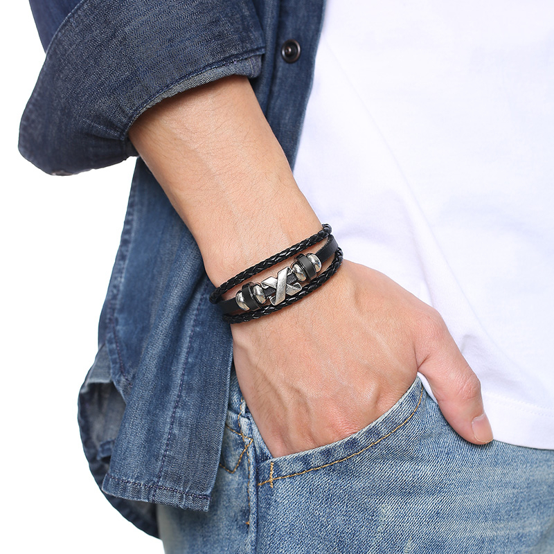 Vnox Lucky Vintage Men's Leath - огляд і ціна Vintage Vegas Fashion