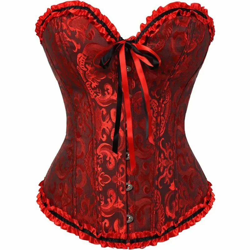 Corset Top Plus Size Women Bus - огляд і ціна Vintage Victorian Fashion