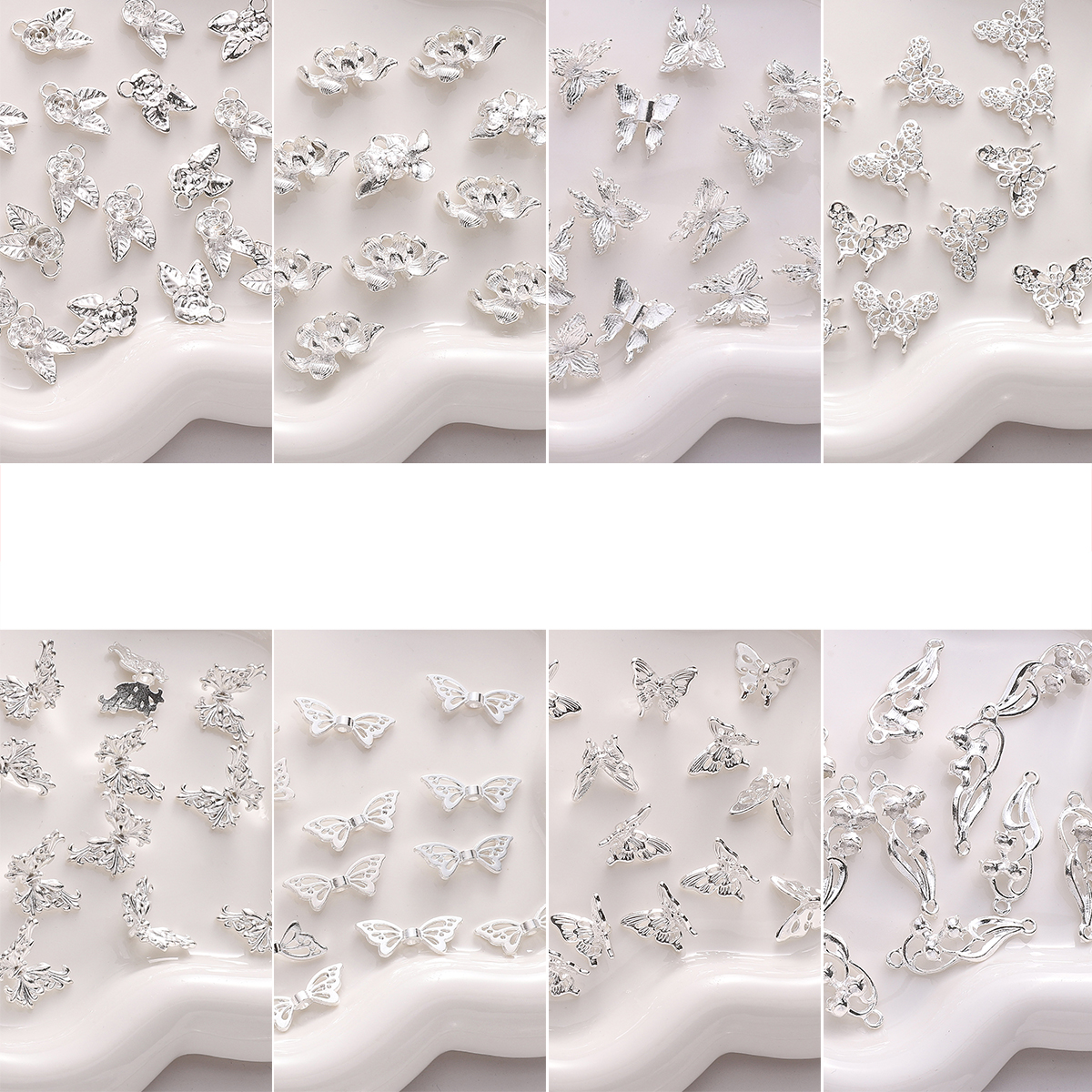 1-5pcs Beads Alloy Vintage Flo - огляд і ціна Vintage Fashion Earrings