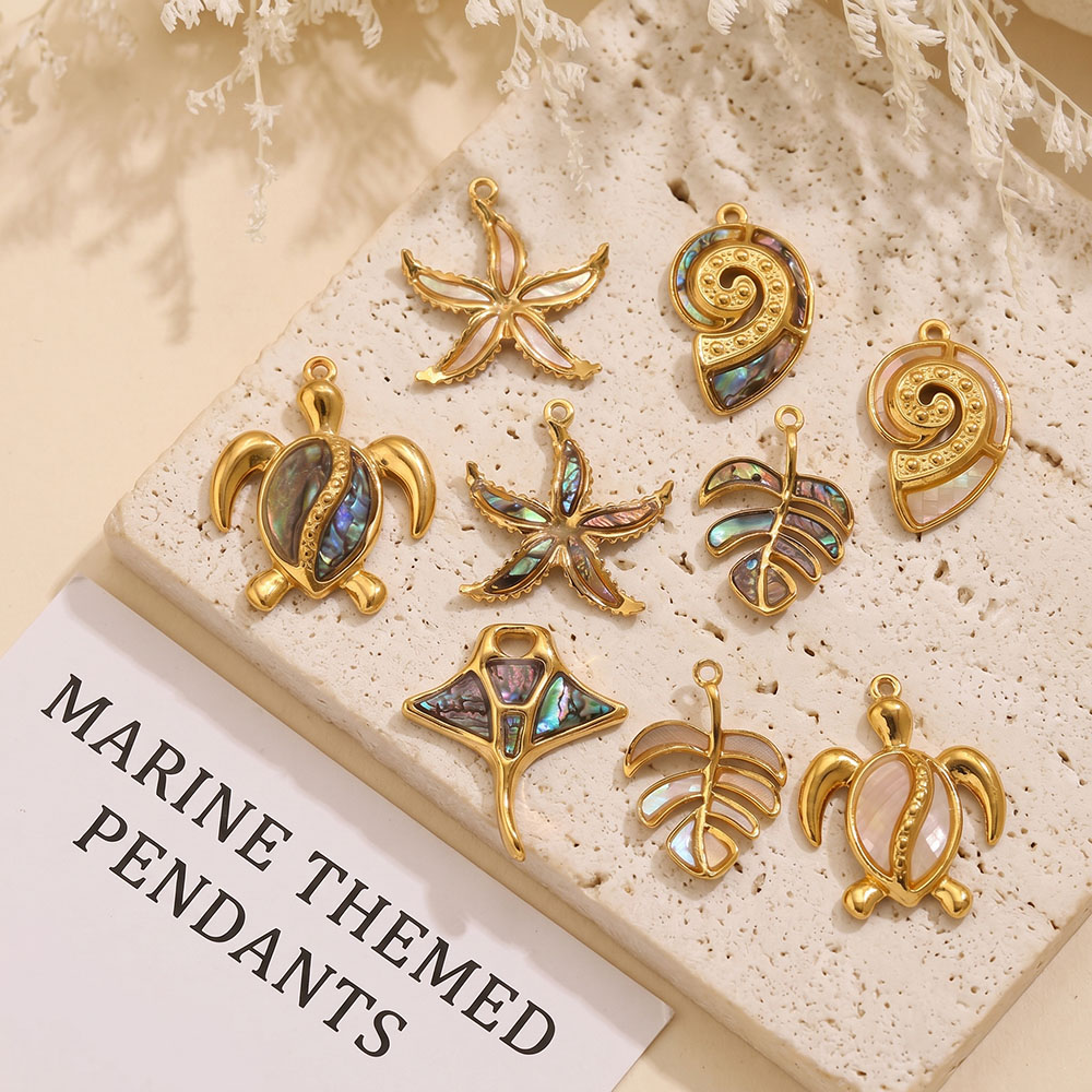 2pcs Enamel Ocean Animal Charm - огляд і ціна Vintage Fashion Finds
