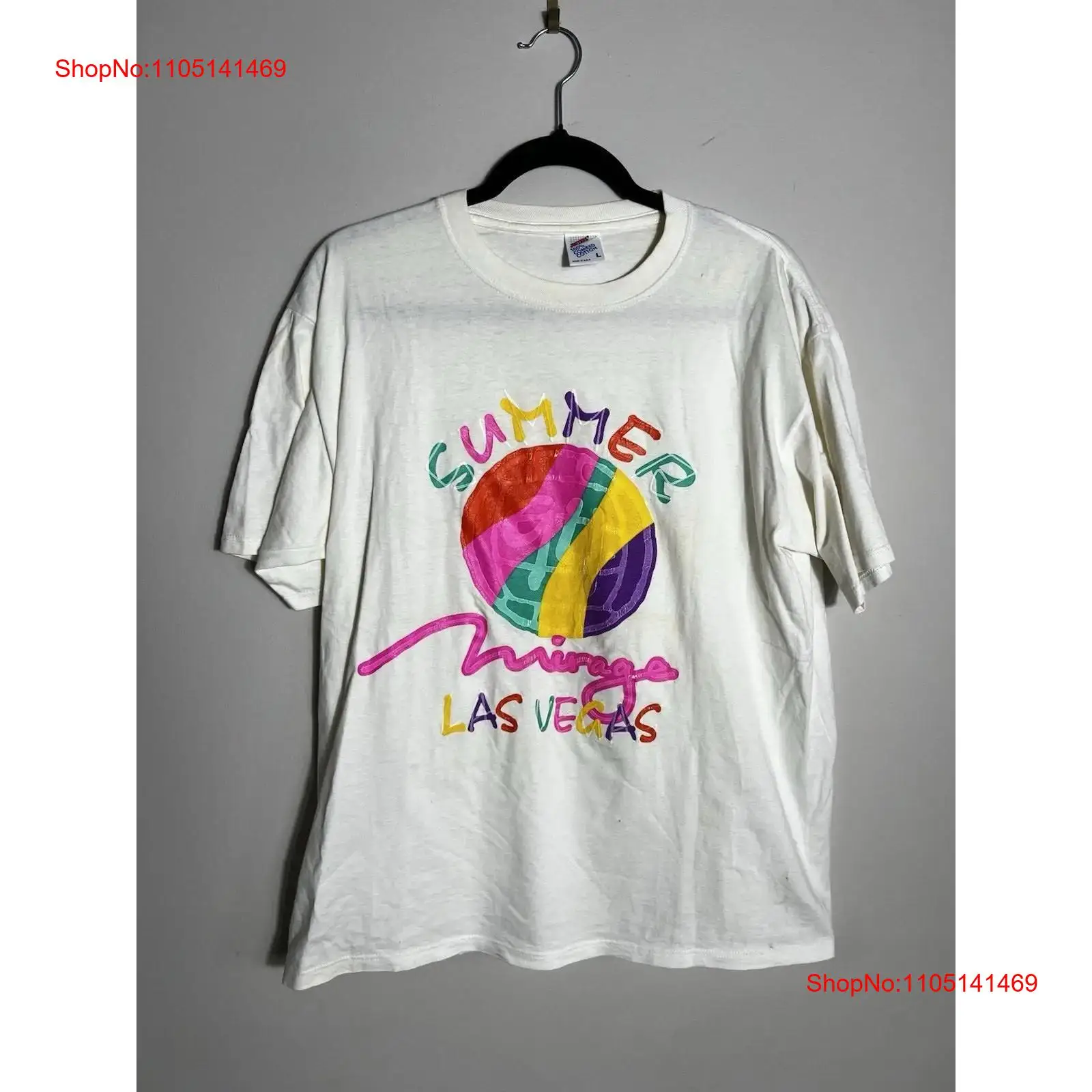 Vtg Mirage Las Vegas T Shirt M - огляд і ціна Vintage Vegas Fashion