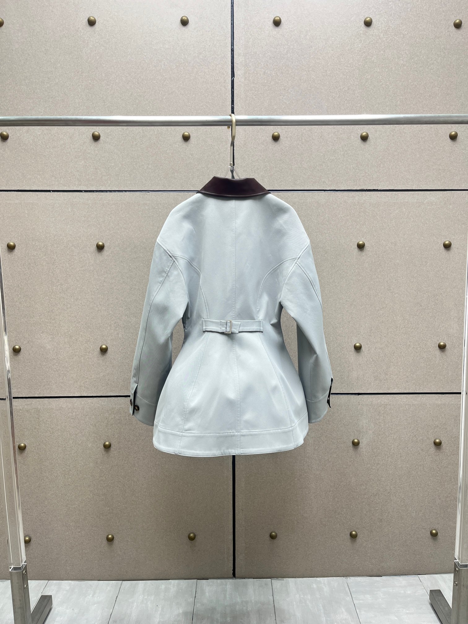 Leather-paneled jacket, a vint - огляд і ціна Vintage Fashion Old Money