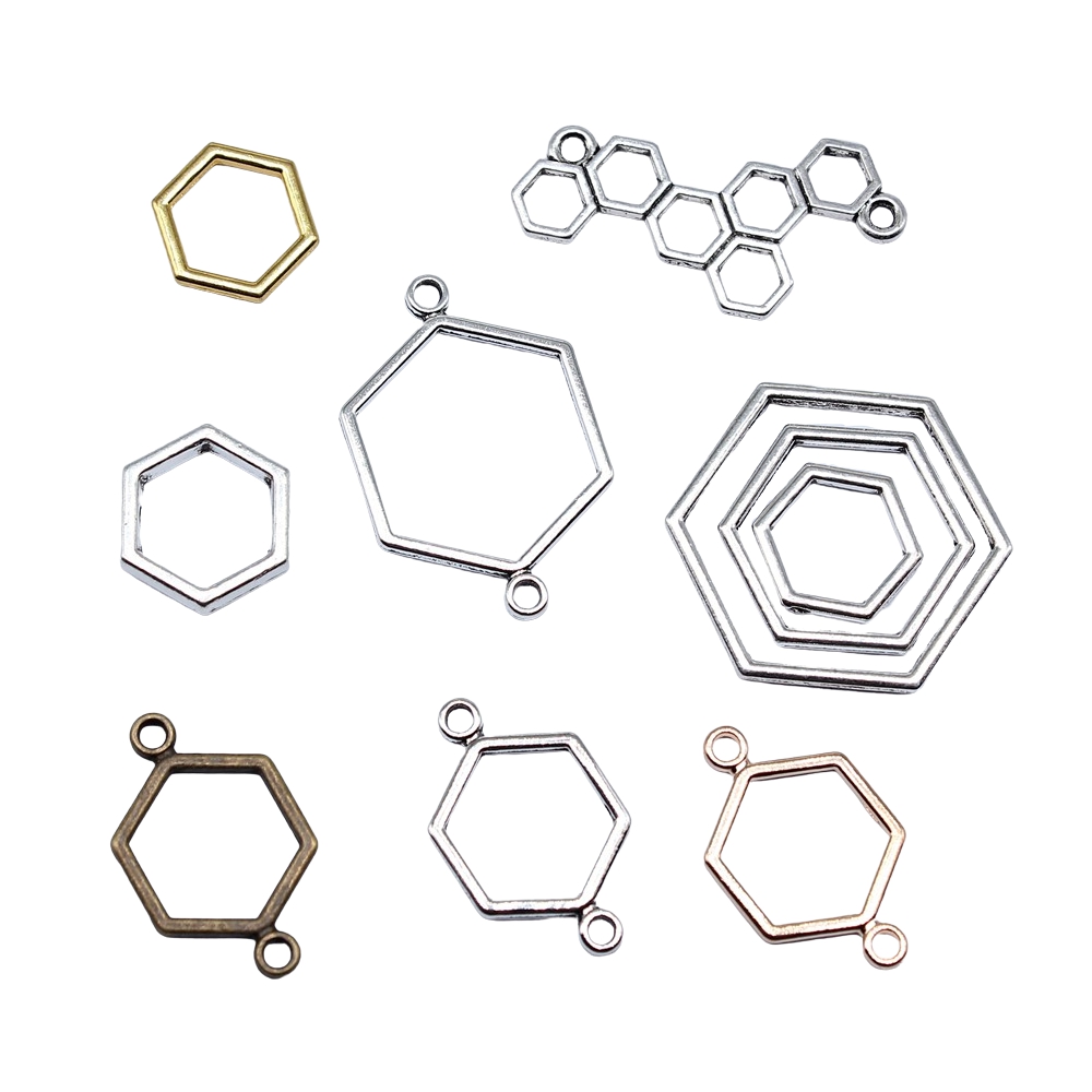 40pcs Hexagonal Honeycomb Char - огляд і ціна Vintage Fashion Finds