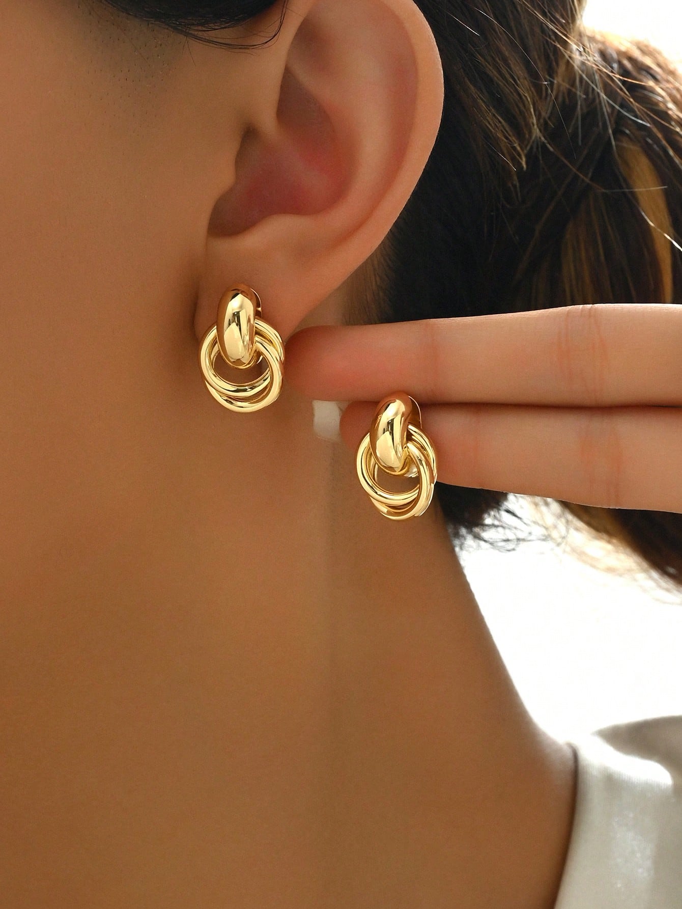 14K Gold Plated Vintage Boho C - огляд і ціна Vintage Fashion Earrings