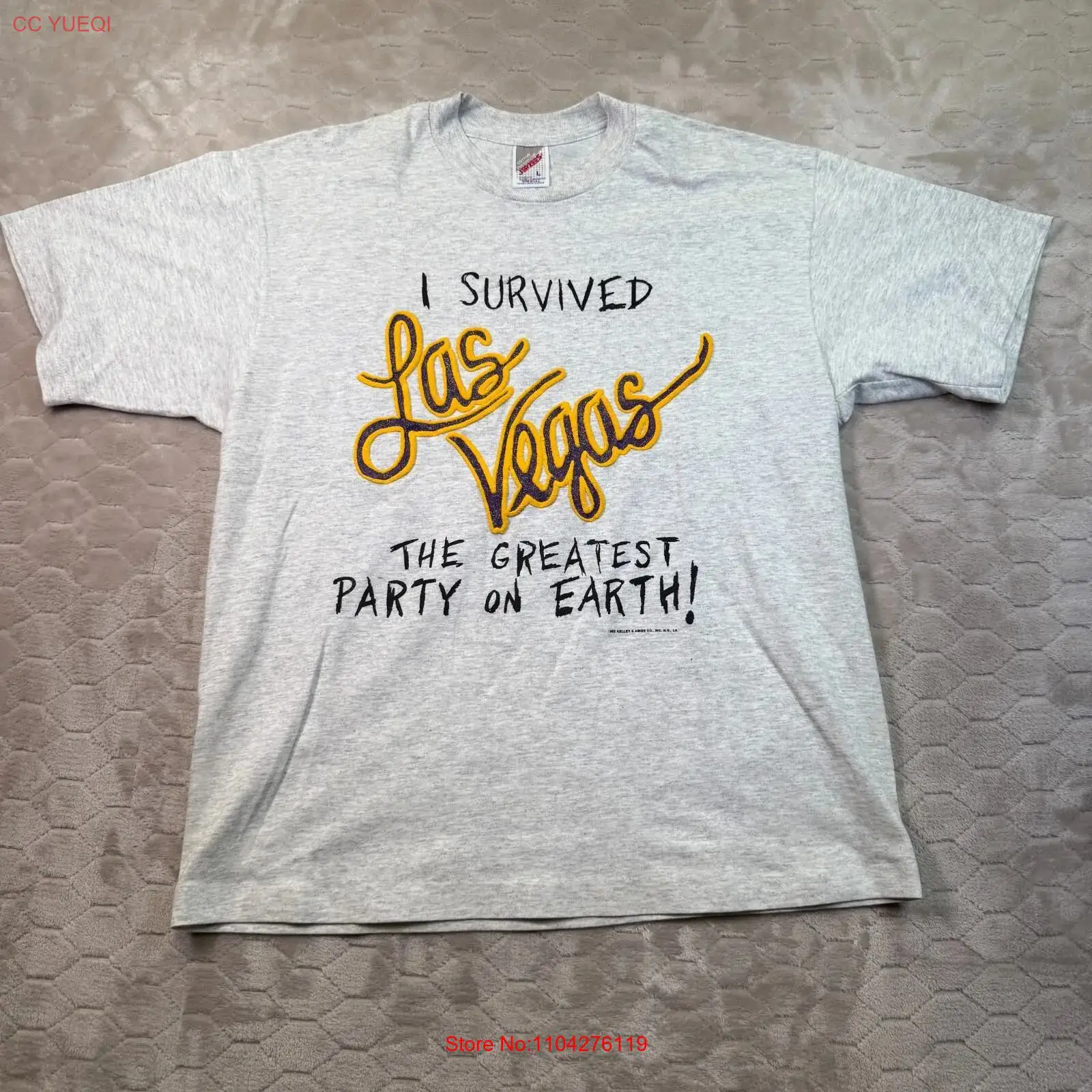 VTG I Survived Las Vegas Party - огляд і ціна Vintage Vegas Fashion