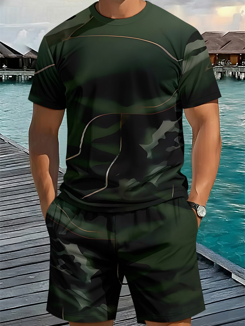 Summer Vintage Men's Fashion T - огляд і ціна Usa Vintage Fashion