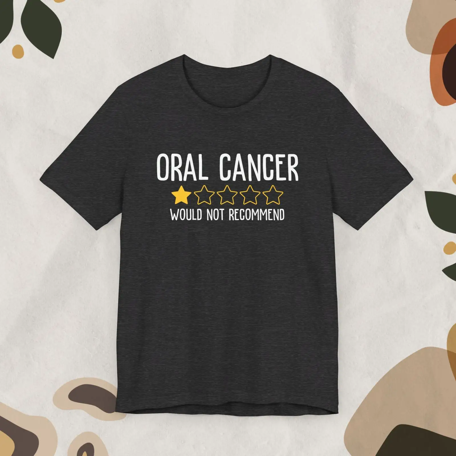 Oral Cancer Awareness T Shirt  - огляд і ціна Vintage Fashion Research