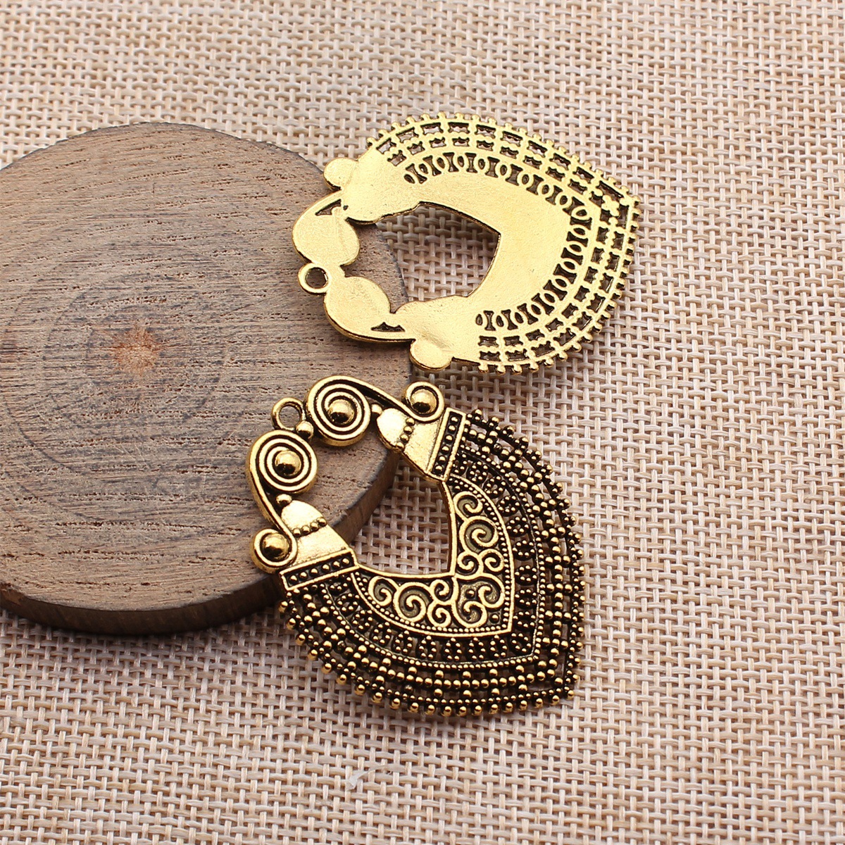 8pcs 48x37mm(1.89x1.46inch) 2  - огляд і ціна Vintage Fashion Earrings