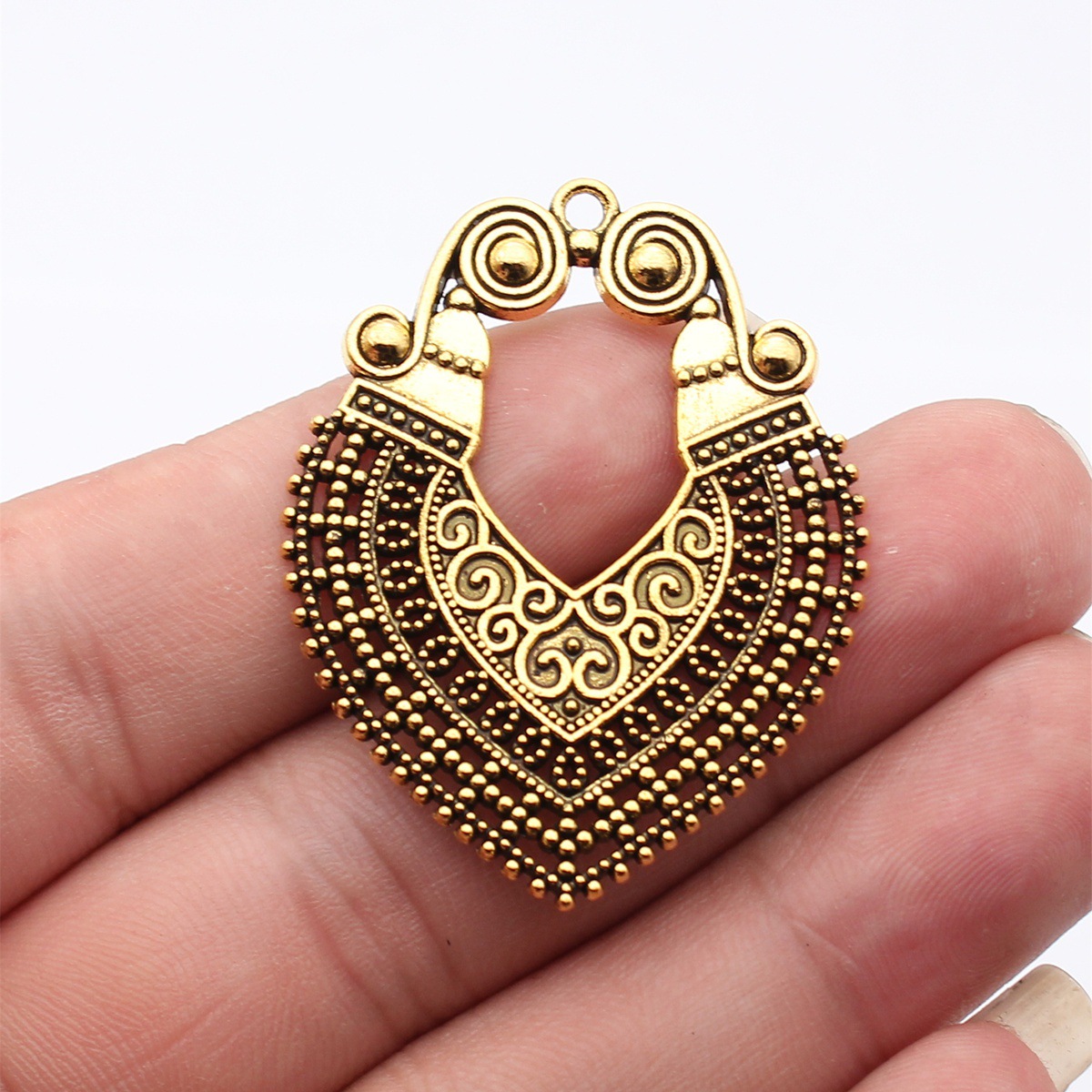 8pcs 48x37mm(1.89x1.46inch) 2  - огляд і ціна Vintage Fashion Earrings