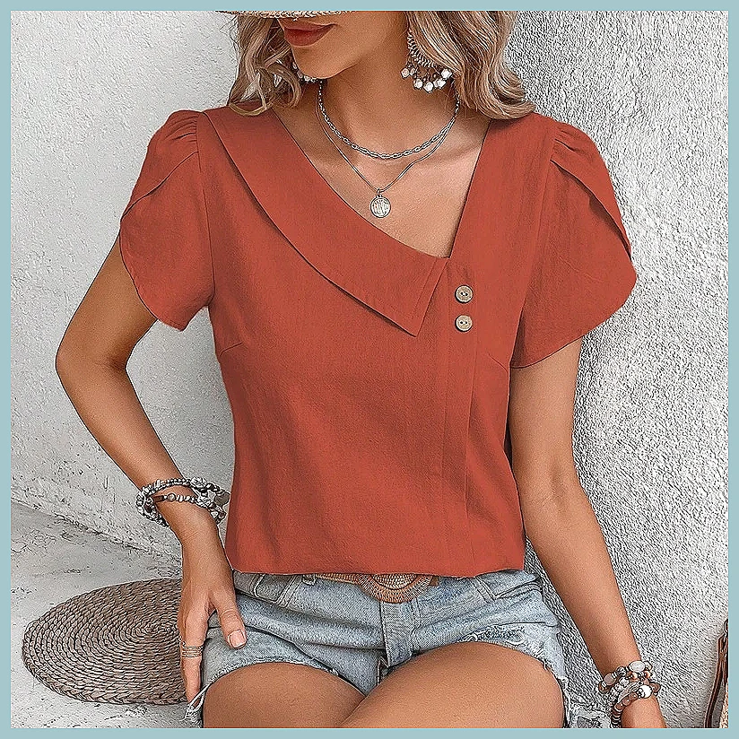 2024 Summer Vintage Solid Colo - огляд і ціна Usa Vintage Fashion