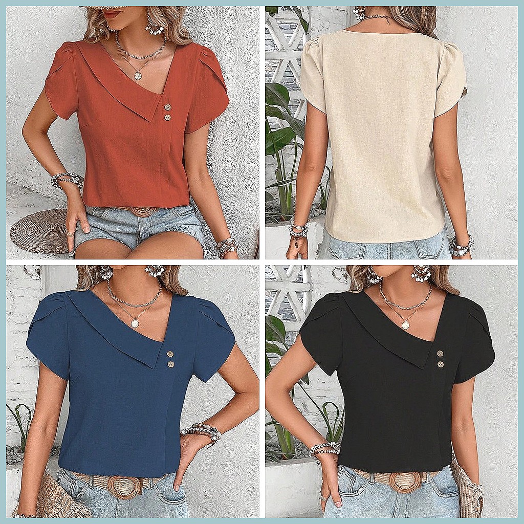 2024 Summer Vintage Solid Colo - огляд і ціна Usa Vintage Fashion
