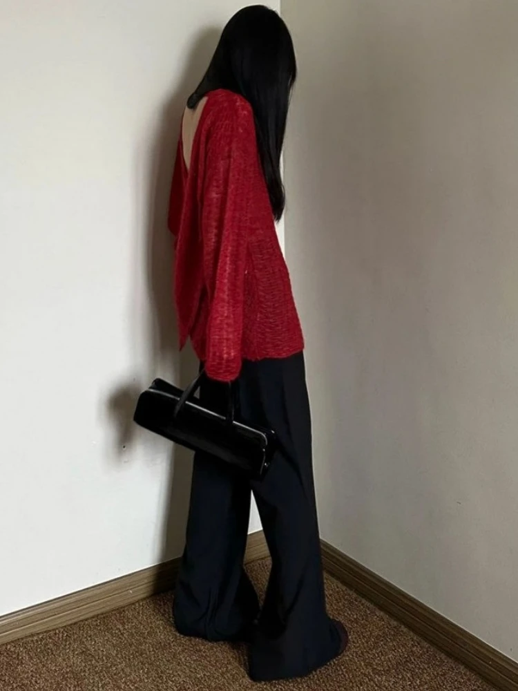 Y2K See-Through Knitted Women' - огляд і ціна Usa Vintage Fashion